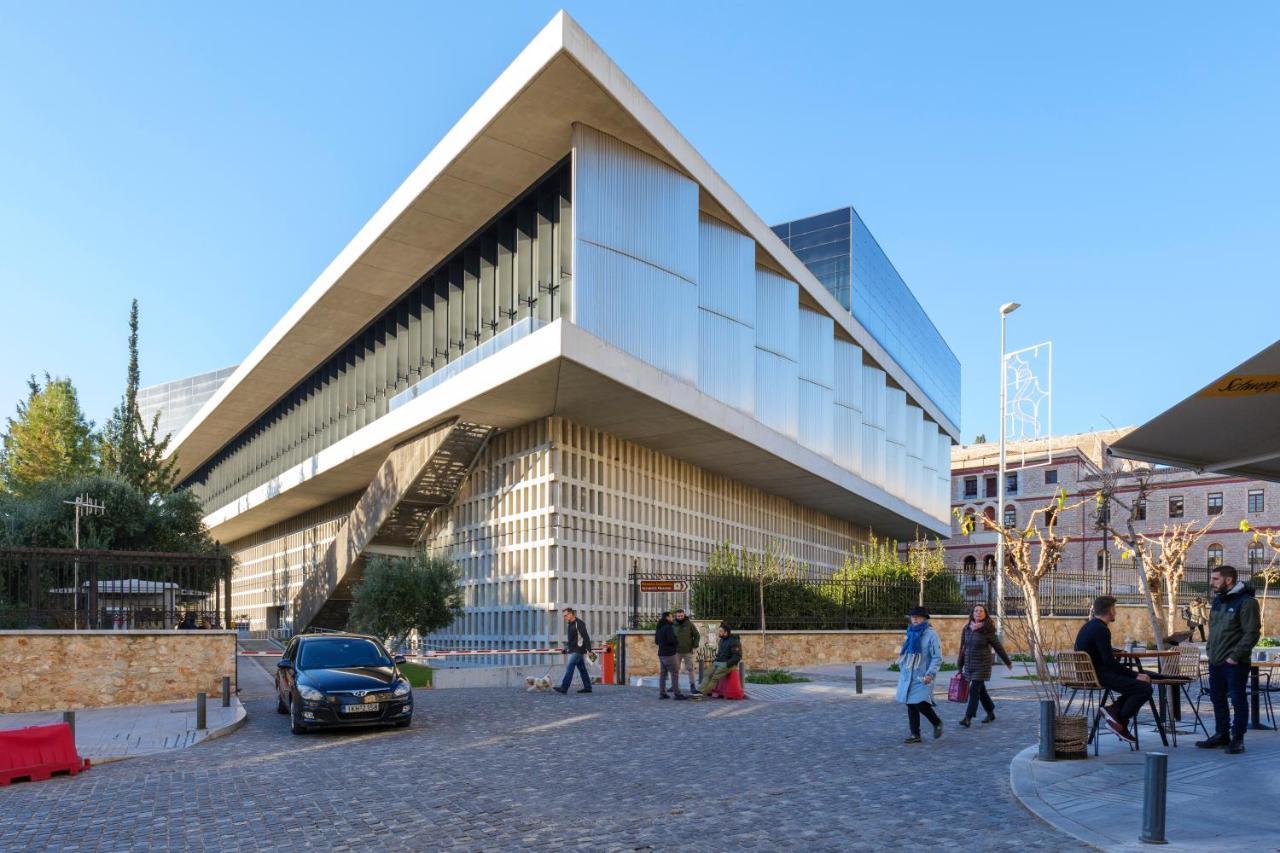 אתונה Acropolis Deluxe 2Br Apartment מראה חיצוני תמונה